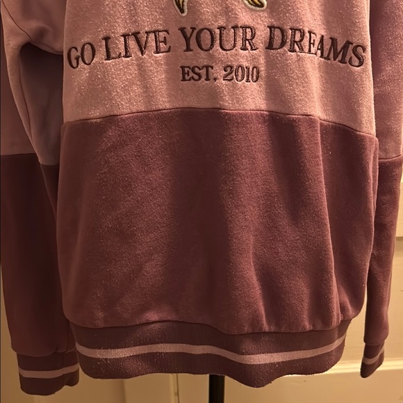 Disney Purple Crew Neck Sweater Comfortable Casual Wear - Picture 5 of 11